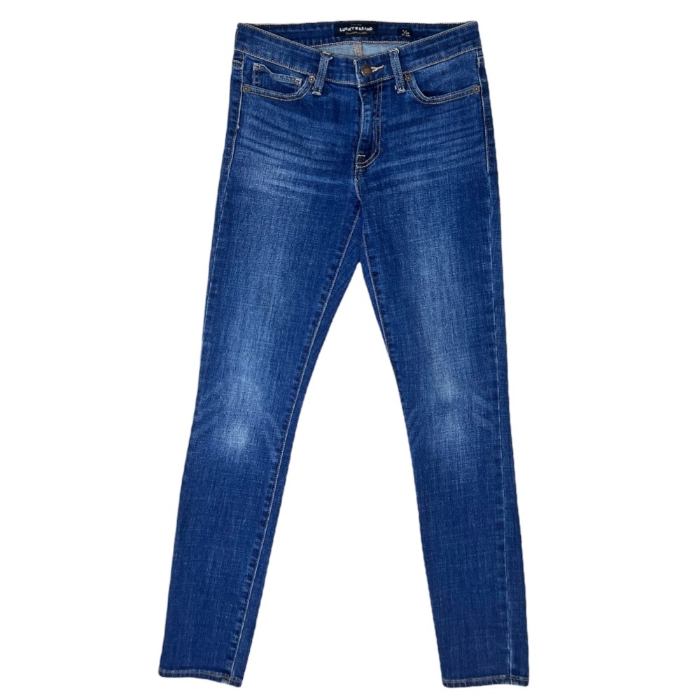 Women's Lucky Brand Mid Rise Ava Skinny Jean